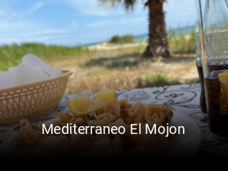 Reserve ahora una mesa en Mediterraneo El Mojon