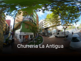 Churreria La Antigua reservar en línea