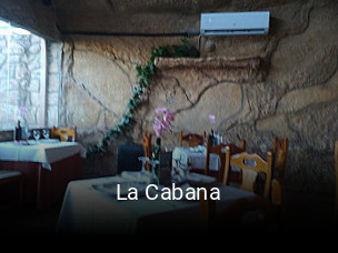 Reserve ahora una mesa en La Cabana
