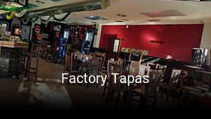 Factory Tapas reservar mesa