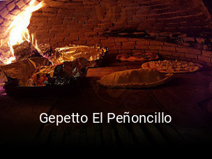 Reserve ahora una mesa en Gepetto El Peñoncillo