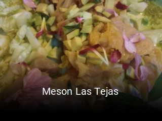 Reserve ahora una mesa en Meson Las Tejas