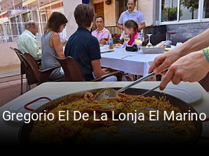 Gregorio El De La Lonja El Marino reservar mesa