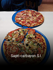 Reserve ahora una mesa en Sapri-carbayon S.l.