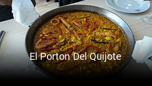 Reserve ahora una mesa en El Porton Del Quijote
