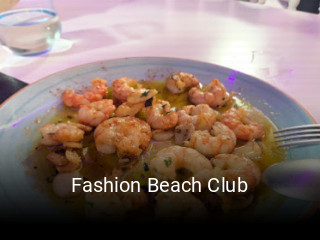Fashion Beach Club reservar mesa