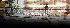 Reserve ahora una mesa en La Bollega