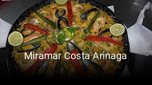 Miramar Costa Arinaga reserva de mesa