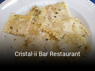 Reserve ahora una mesa en Cristal·ii Bar Restaurant