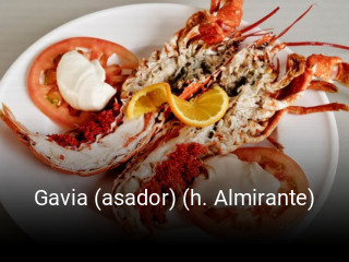 Reserve ahora una mesa en Gavia (asador) (h. Almirante)