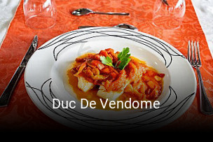 Reserve ahora una mesa en Duc De Vendome
