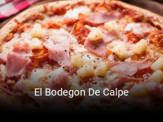 Reserve ahora una mesa en El Bodegon De Calpe