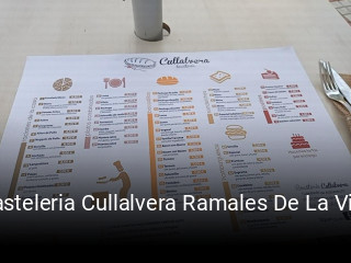 Reserve ahora una mesa en Pasteleria Cullalvera Ramales De La Victoria