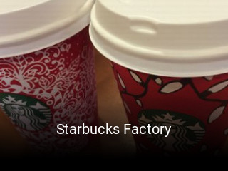 Starbucks Factory reserva de mesa