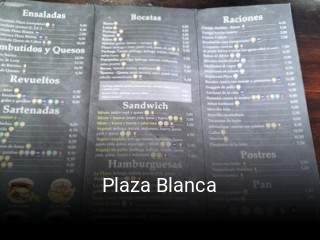 Plaza Blanca reserva