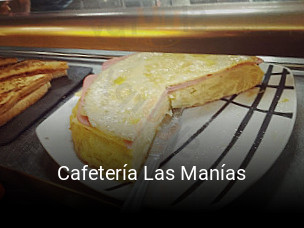 Reserve ahora una mesa en Cafetería Las Manías