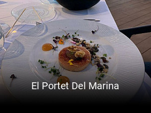 Reserve ahora una mesa en El Portet Del Marina