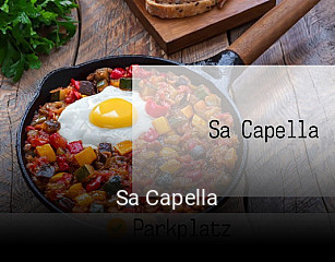 Reserve ahora una mesa en Sa Capella