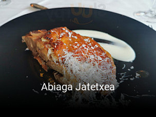 Reserve ahora una mesa en Abiaga Jatetxea