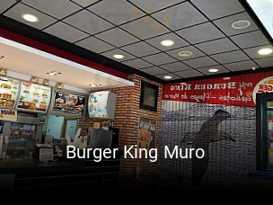 Reserve ahora una mesa en Burger King Muro