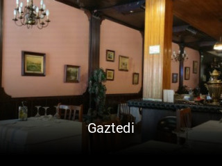Reserve ahora una mesa en Gaztedi