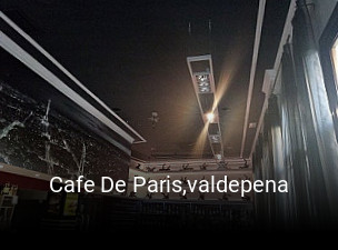 Cafe De Paris,valdepena reserva