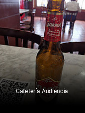 Cafetería Audiencia reserva