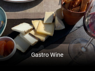 Gastro Wine reservar mesa