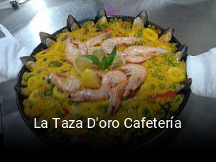La Taza D'oro Cafetería reserva de mesa