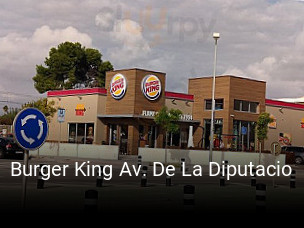 Burger King Av. De La Diputacio reservar en línea