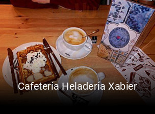 Cafetería Heladería Xabier reserva