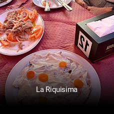 Reserve ahora una mesa en La Riquisima