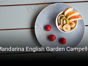 Mandarina English Garden Campello reservar mesa