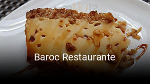 Baroc Restaurante reserva