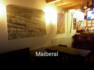 Reserve ahora una mesa en Maiberal
