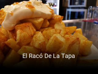 Reserve ahora una mesa en El Racó De La Tapa