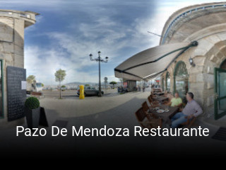 Reserve ahora una mesa en Pazo De Mendoza Restaurante