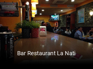 Reserve ahora una mesa en Bar Restaurant La Nati