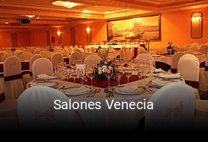 Salones Venecia reserva de mesa