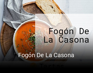 Reserve ahora una mesa en Fogón De La Casona