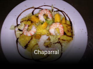 Chaparral reservar mesa
