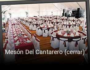 Mesón Del Cantarero (cerrar) reserva de mesa