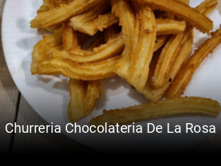 Churreria Chocolateria De La Rosa reserva de mesa