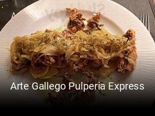 Reserve ahora una mesa en Arte Gallego Pulperia Express