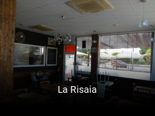 Reserve ahora una mesa en La Risaia