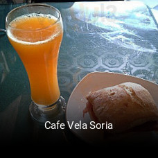 Cafe Vela Soria reserva de mesa