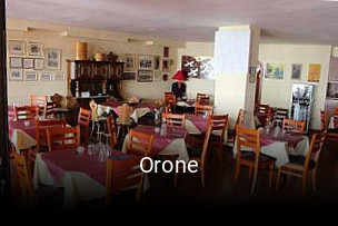 Reserve ahora una mesa en Orone