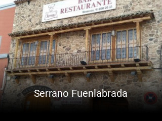 Reserve ahora una mesa en Serrano Fuenlabrada