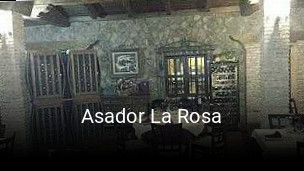 Reserve ahora una mesa en Asador La Rosa