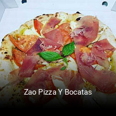 Zao Pizza Y Bocatas reserva
